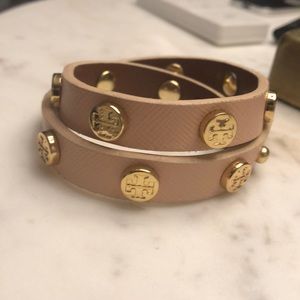 Tory Burch Leather wrap bracelet